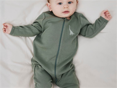 Name It agave green dino sleepsuit (2-pack)